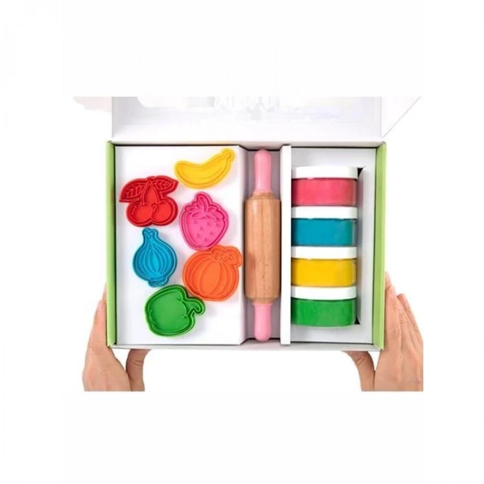CHILDGEN PLAY DOUGH - PREMIUM OYUN HAMURU SETİ - MEYVELER VE SEBZELER