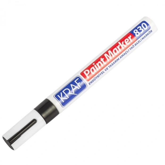 KRAF 830 PAINT MARKER KALEM SİYAH