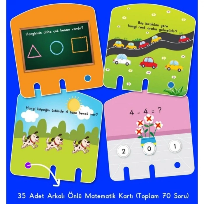 YÜKSELEN ZEKA -  MATEMATİK KUTUSU  (3-6 YAŞ)