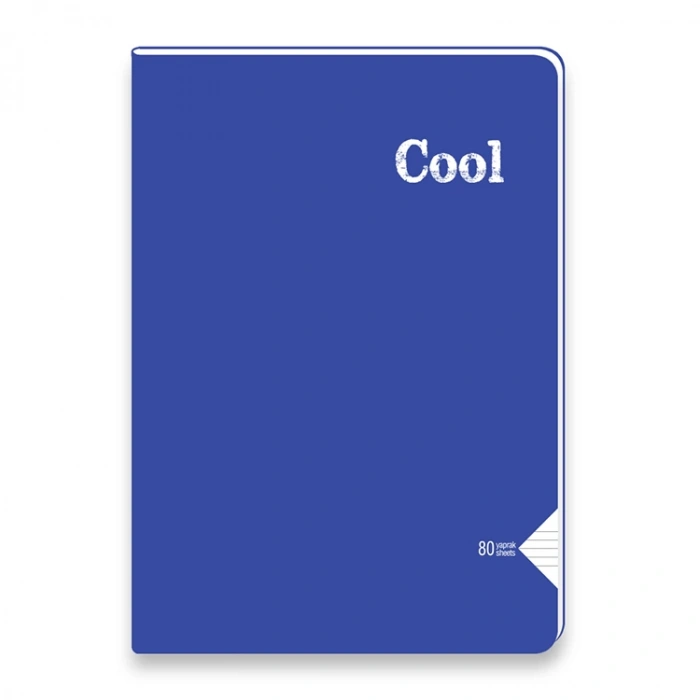 KESKİN COOL DİKİŞLİ PP KAPAK DEFTER A4 80 YP. ÇİZGİLİ