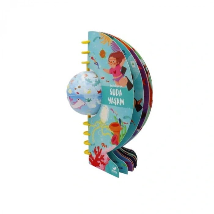 GÜRBÜZ 12013  11 CM KÜRELİ KİTAP -  SUDA YAŞAM