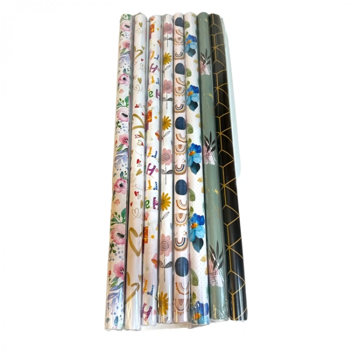 ODAK TEKLİ RULO AMBALAJ KAĞIDI 70X100 DESENLİ