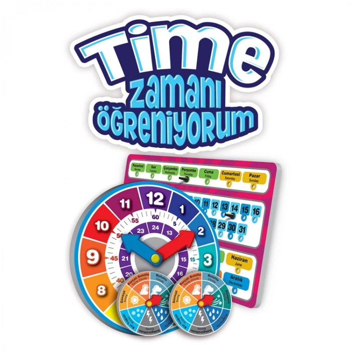 KS GAMES ZO234 ZAMANI ÖĞRENİYORUM 3+