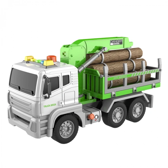 VARDEM WY821A/WY840A 1:12 SÜRTMELİ SESLİ IŞIKLI SERVİS KAMYONU KUTULU