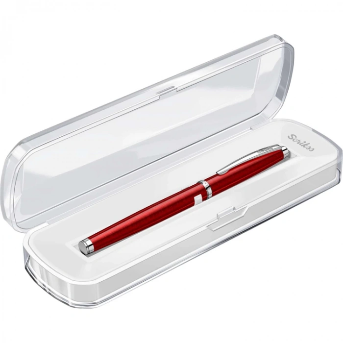 SCRIKSS 800 ROLLER KALEM KIRMIZI KRİSTAL KUTU