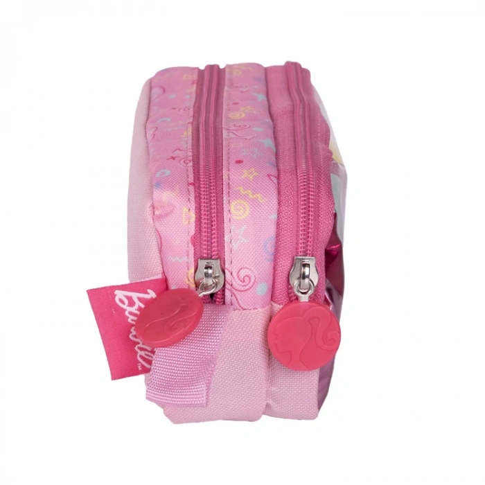 TMN 592862 BARBIE ÇİFT BÖLMELİ KALEM ÇANTASI 2686 PEMBE