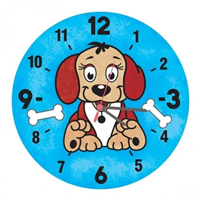 KUMTOYS KM5302 AHŞAP SAAT BOYAMA SETİ