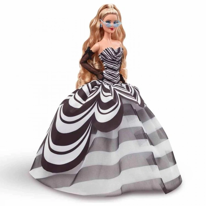 BARBIE HRM58 65. YIL ÖZEL KOLEKSİYON BEBEKLERİ BLONDE