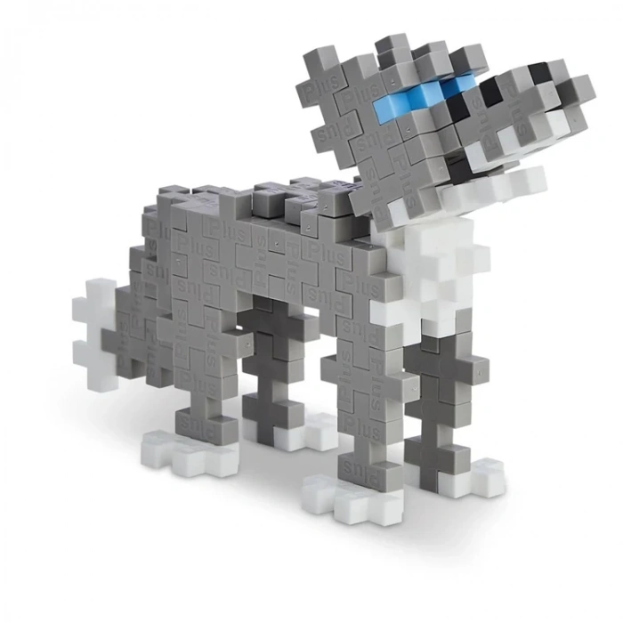 PLUS-PLUS 4274 GRAY WOLF MİNİ MİX BLOK PUZZLE YAPI SETİ 100 PARÇA TÜP