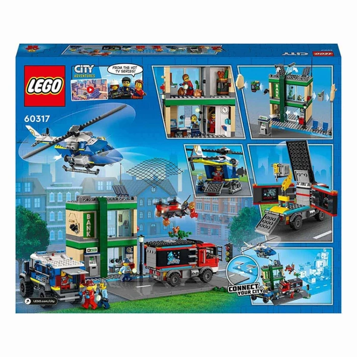 LEGO CITY 60317 POLICE CHASE AT THE BANK
