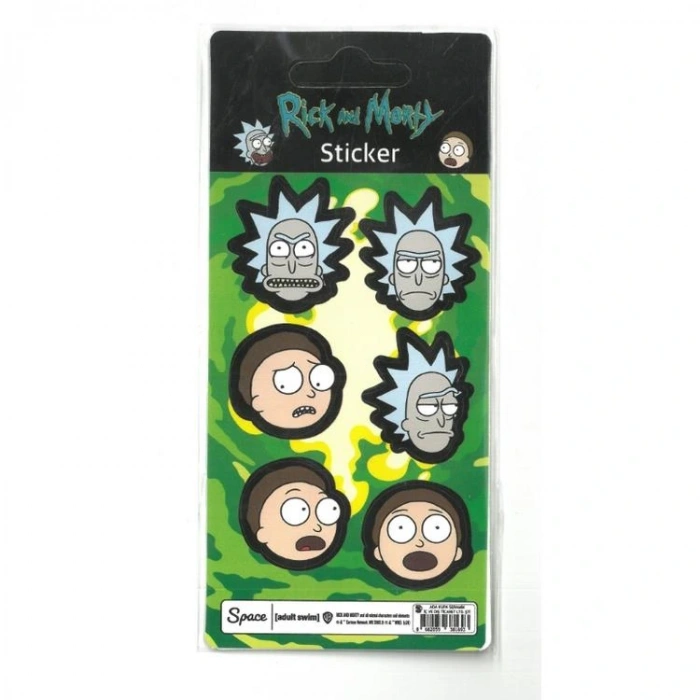 MACMUG STC-381693 RICK AND MORTY ÖZEL KESİM STICKER