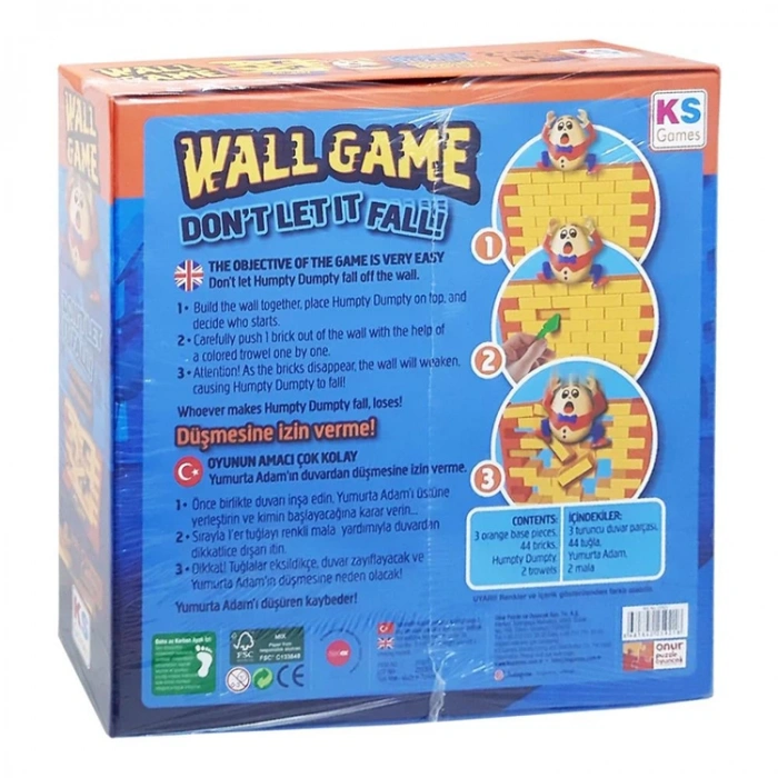 KS GAMES 25921 WALL GAME KUTU OYUNU