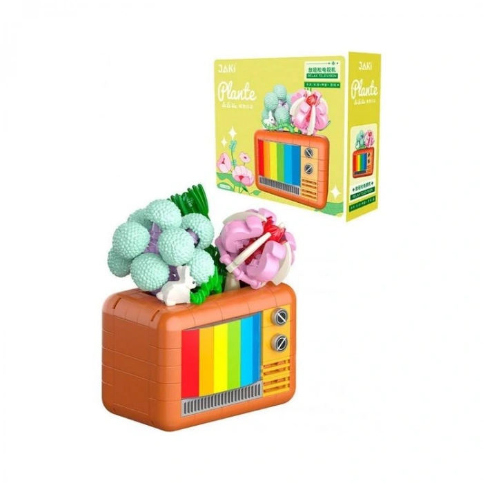 VAGONLIFE JAKI 2716 TELEVİZYON MODEL 207 PARÇA BLOCK OYUNCAK 8+