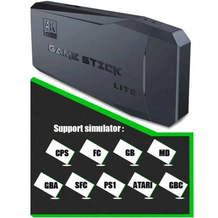 GLR M8 ÇİFT KOLLU KABLOSUZ 2.4G 20.000 OYUNLU WIRELESS GAME STICK LITE