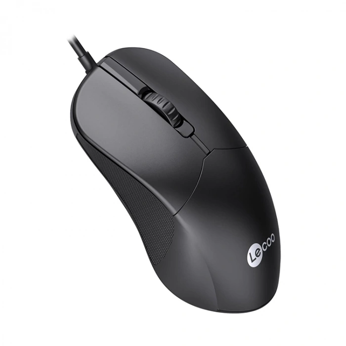 LENOVO LECOO MS1102 1200 DPI 3 TUŞLU USB KABLOLU SİYAH OPTİK MOUSE