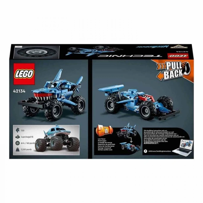 LEGO TECHNIC 42134 MONSTER JAM MEGALODON 260 PARÇA