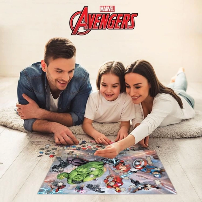NECOTOYS 32549 PRIME AVENGERS 500 PARÇA 3D PUZZLE