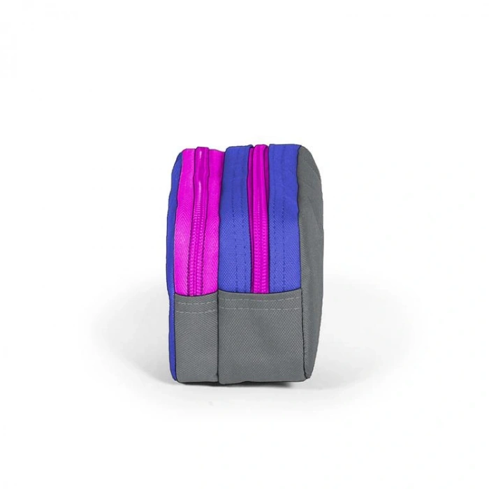 CORAL HIGH 22278 SPORT LAVANTA GRİ DESENLİ İKİ BÖLMELİ KALEM ÇANTASI