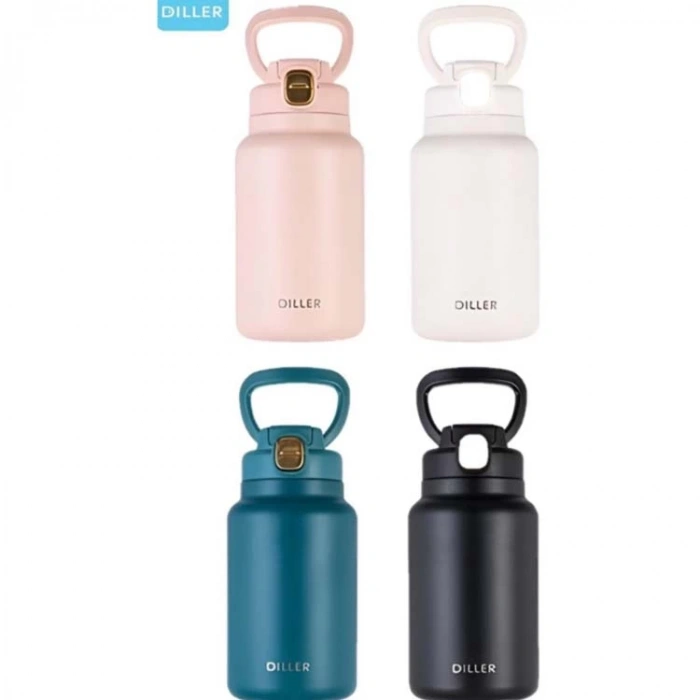 VAGONLİFE DILLER ÇELİK MATARA PİPETLİ 9053 1000ML