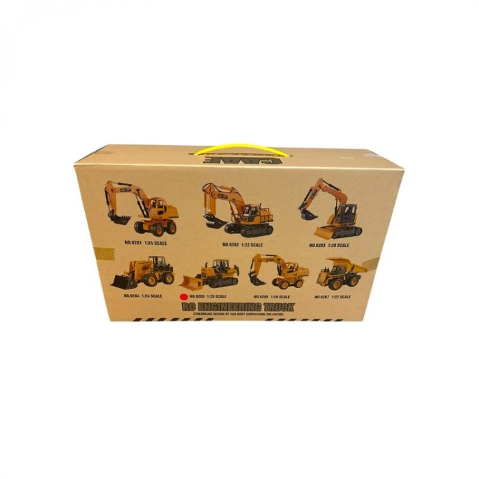 MEGA CAAE ENGINEERİNG TRUCK 9205 UZAKTAN KUMANDALI ŞARJLI IŞIKLI SESLİ İNŞAAT MAKİNASI (MOTORU)  +3