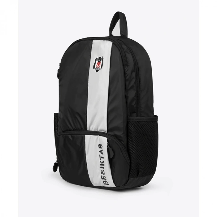 ME BEŞİKTAŞ 24340 GRİ ŞERİT SIRT ÇANTASI SİYAH