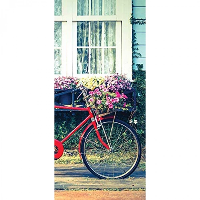 BLUE FOCUS BF201 RED BICYCLE PUZZLE YAPBOZ 15x33cm 128 PARÇA