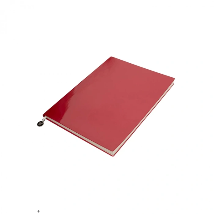 VICTORIAS JOURNALS 1081 SMYTH RUGAN ESNEK KAPAK 19x25cm 80gr. 96YP. ÇİZGİLİ DEFTER KIRMIZI