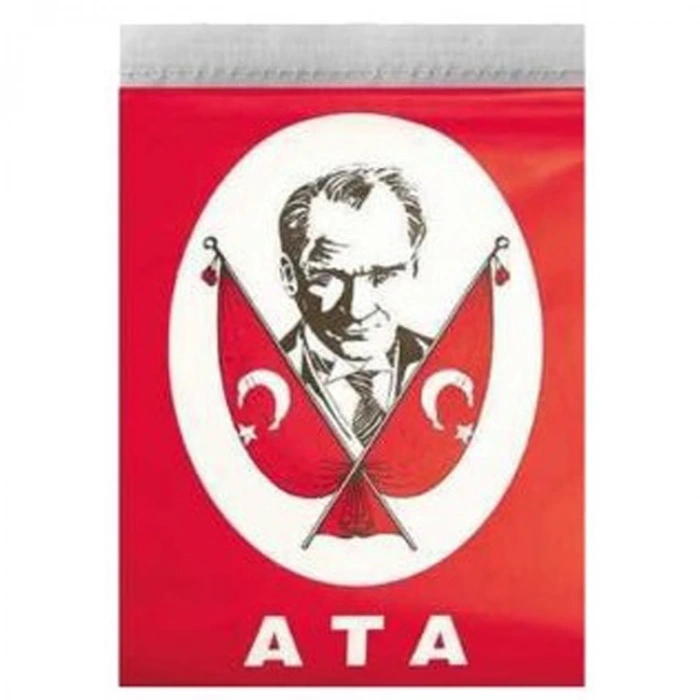 TEKNOPOİNT ORTA İPLİ KAĞIT  ATALI BAYRAK 40LI