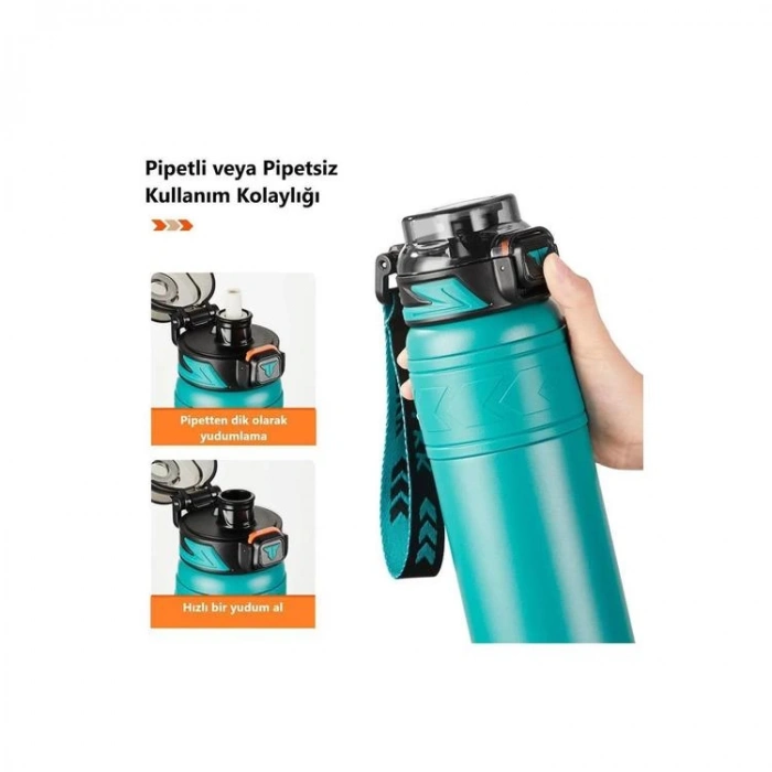 VAGONLİFE  T2022 TKK PASLANMAZ ÇELİK TERMOS 500 ML YEŞİL (TEA)