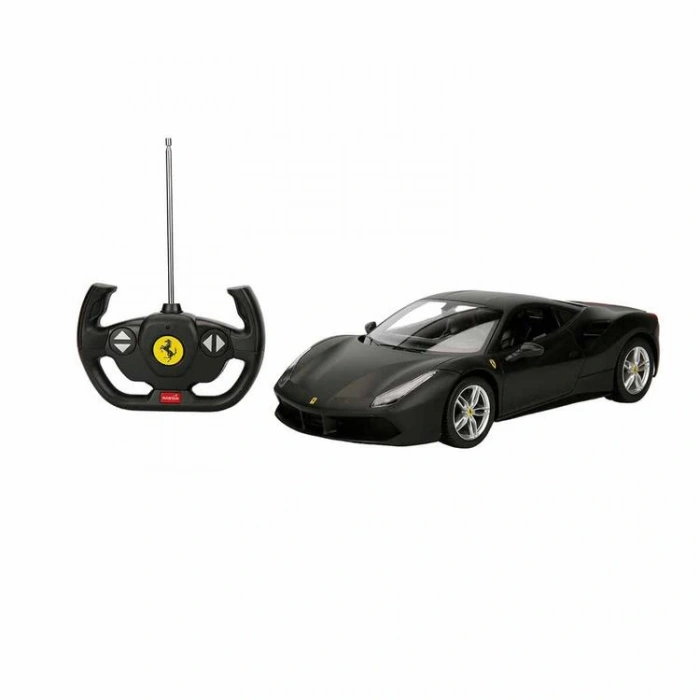 SUNMAN 75600 RASTAR FERRARI 488 GTB SESLİ IŞIKLI PİLLİ UZAKTAN KUMANDALI ARABA 1:14