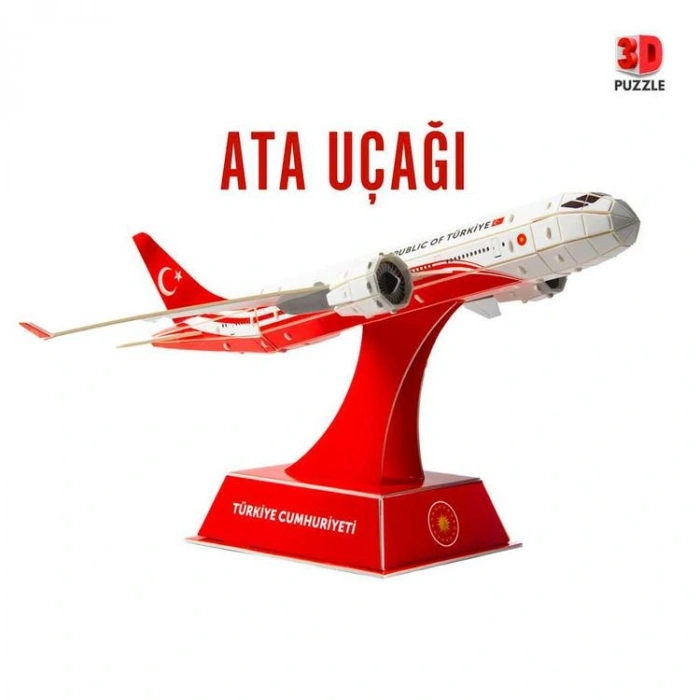 BAL 55117  3D MAKET ATA UÇAĞI/ AIRPLANE MODEL 30 PARÇA 5+