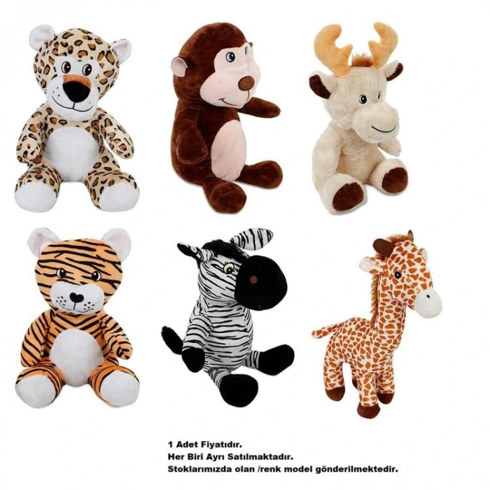 HALLEY  PL62570 PELUŞ HAYVANLAR 30 CM. - TEKLİ