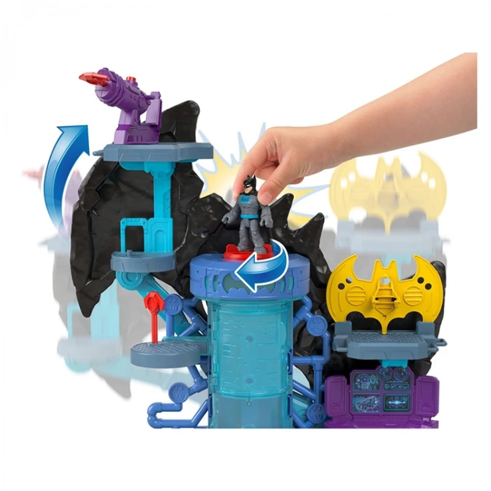 MATTEL GYV24 IMAGINEXT DC SUPER FRIENDS BAT-TECH BATMANIN MAĞARASI