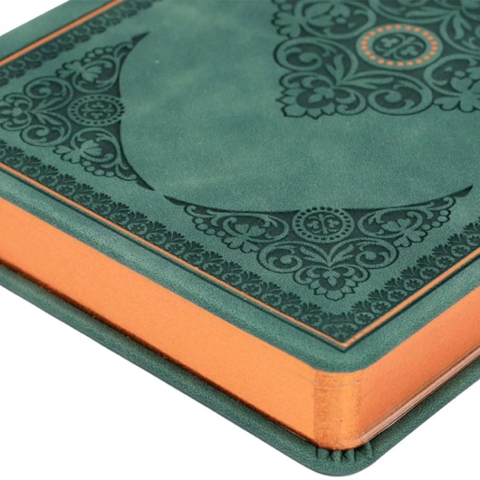 VICTORIAS JOURNALS 3479 VINTAGE OLD BOOK 12x17cm 80gr.128YP. ÇİZGİLİ DEFTER KOYU YEŞİL