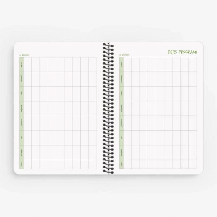 KESKİN HİSLİ ŞEYLER 15X21 SPİRALLİ AKADEMİK AJANDA  - GÖZÜM YÜKSEKLERDE 830218-99