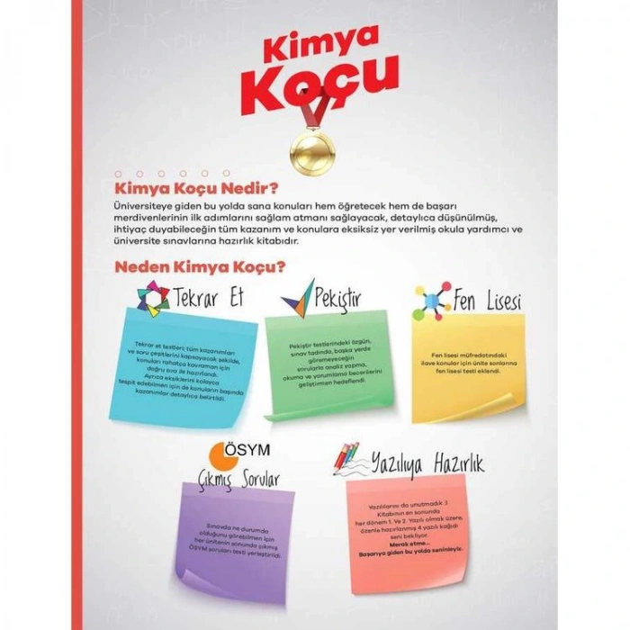 TAMMAT YAYINCILIK 11. SINIF KİMYA ORİGAMİ SORU BANKASI