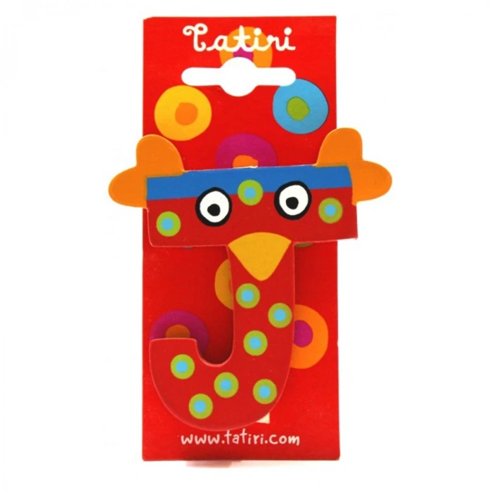 TATİRİ AHŞAP DEKORATİF HARF (J)