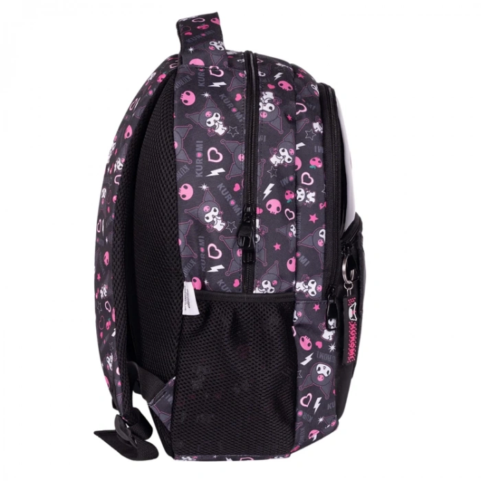 TMN 592754 KUROMİ GÖRSELLİ OKUL SIRT ÇANTASI 2730 PEMBE SİYAH