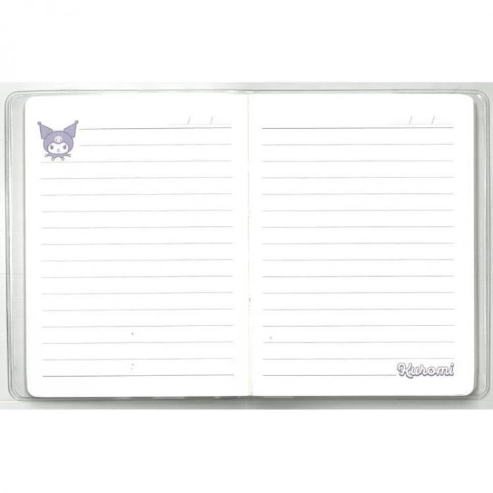 VICTORIAS JOURNALS 525-2003 MİNİ JOURNAL MY MELODY & KUROMİ A6 80 GR. PVC KILIFLI KARTON KAPAK 128 SAYFA ÇİZGİLİ NOT DEFTER