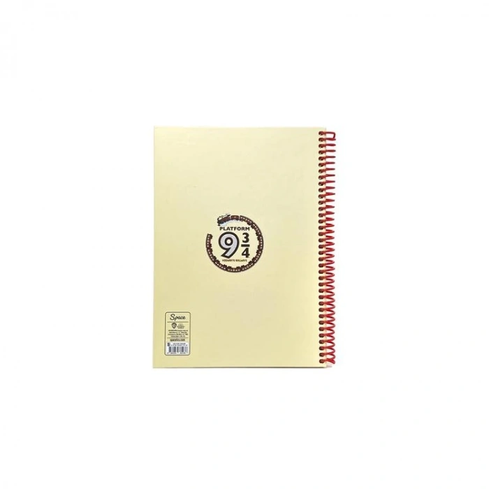 SPACE LICENSE YPK-381938 HARRY POTTER 17 X 24 HOGWARTS EXPRESS SPİRALLİ SERT KAPAK 96 YP KARELİ DEFTER