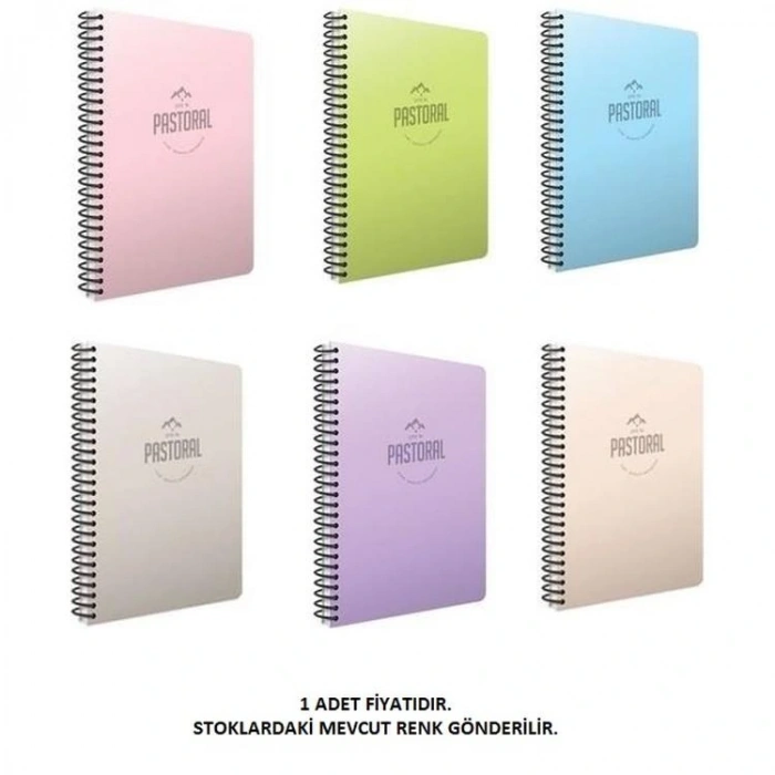 GIPTA PASTORAL SPR.PP.KPK.A4  72YP. ÇİZGİSİZ DEFTER