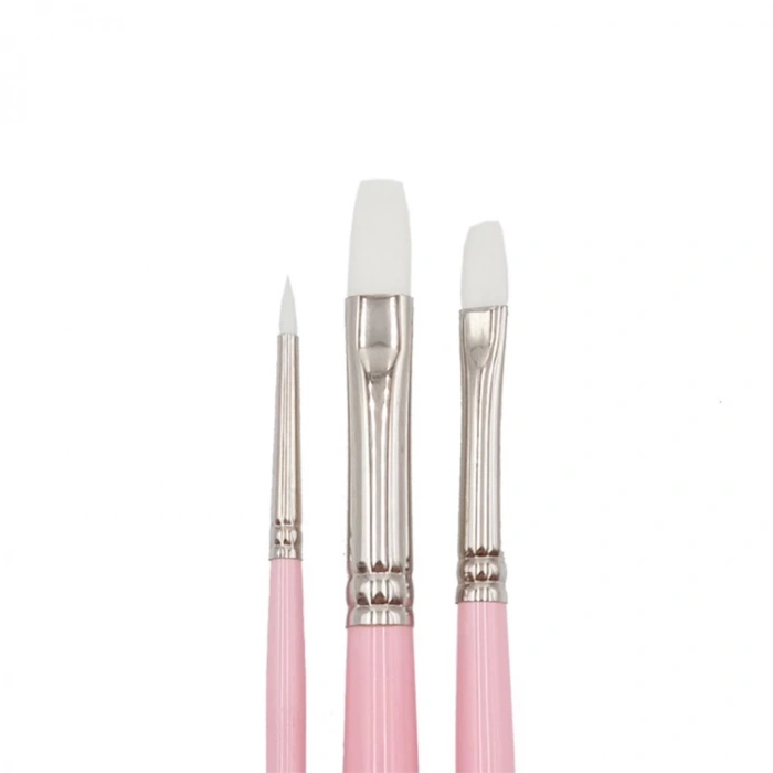 VAN GOGH (PEMBE ) 151/154  (2-8-12) 3lü FIRÇA SETİ