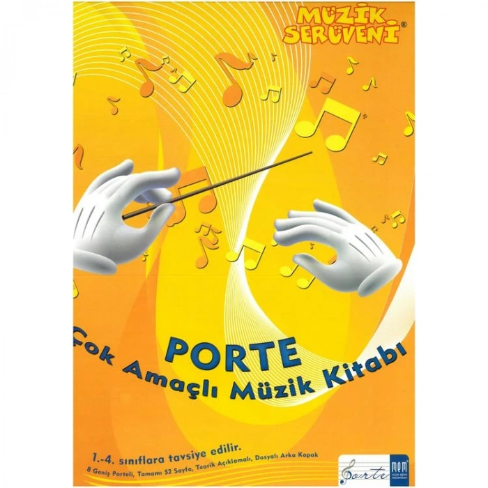 PORTE ÇOK AMAÇLI MÜZİK DEFTERİ (1- 4. SINIFLARA)