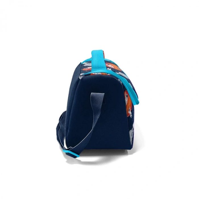 CORAL HIGH 11893 KIDS LACİVERT ASTRONOT DESENLİ THERMO BESLENME ÇANTASI