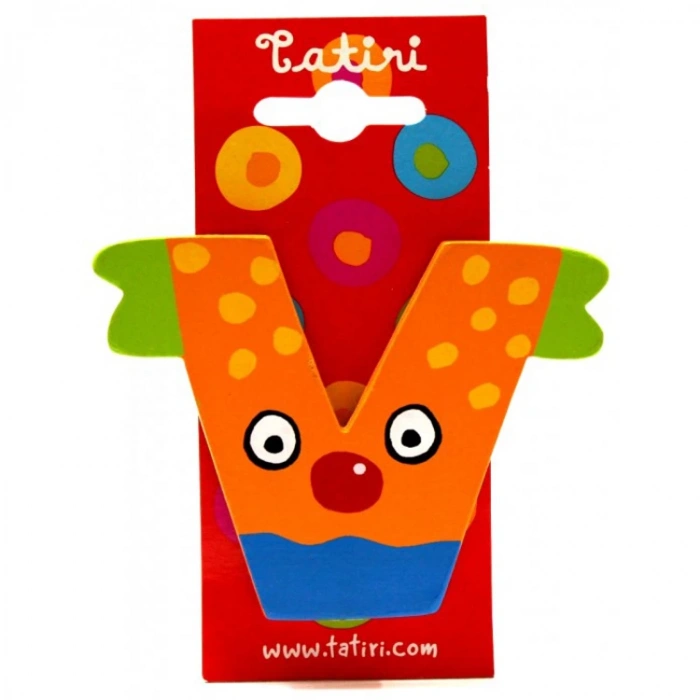 TATİRİ AHŞAP DEKORATİF HARF (V)