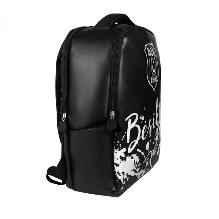 ME BEŞİKTAŞ 243417 LIMITED EDITION 2 BÖLMELİ SUNİ DERİ SIRT ÇANTASI SİYAH