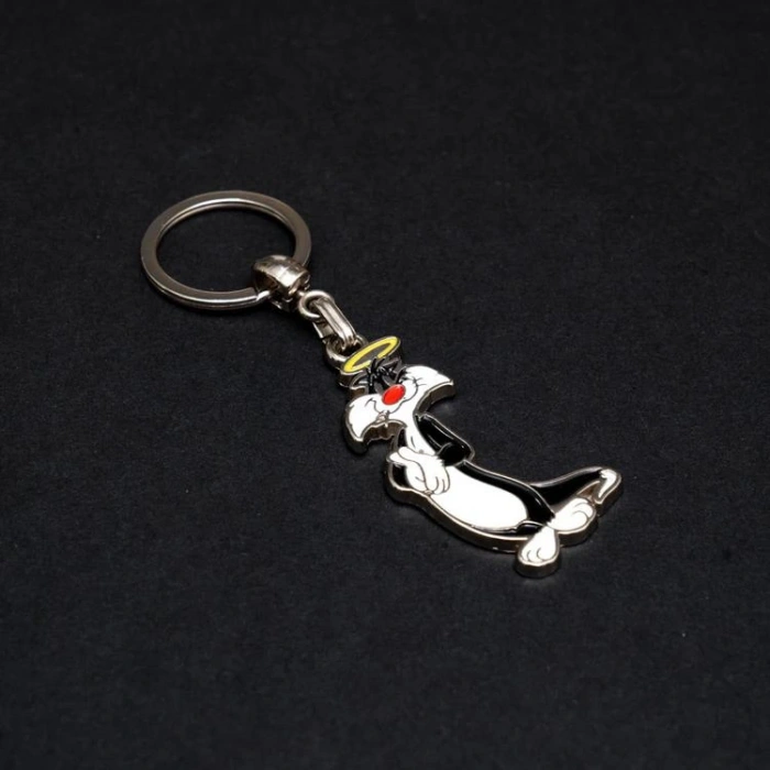 MACMUG LOONEY TUNES SYLVESTER METAL ANAHTARLIK - TEKLİ