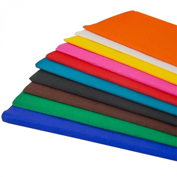 KRAF KIDS  KRAPON KAĞIDI 50x200mm KARIŞIK RENK 10lu  KK50