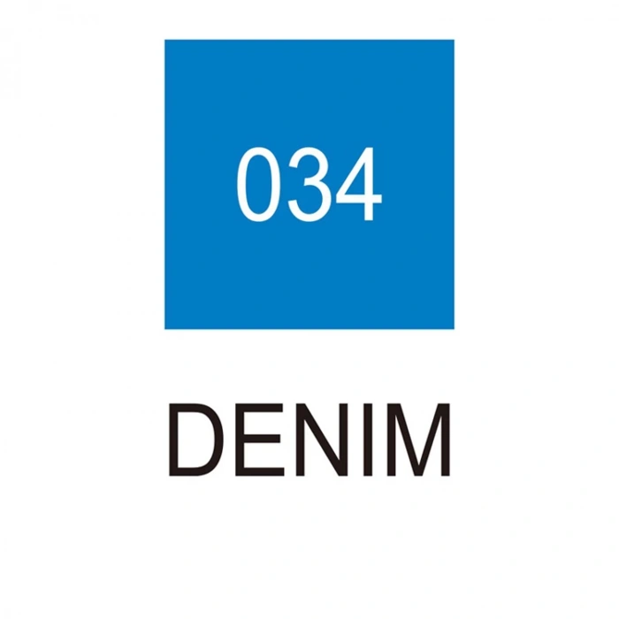 ZIG CLEAN COLOR ÇİFT UÇLU DOT KALEM TC-6100 034 DENIM