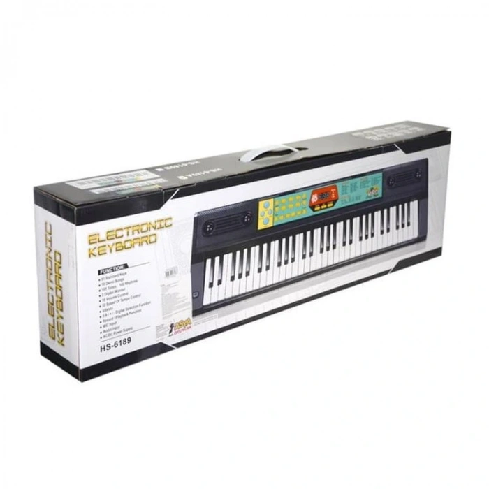 ASYA HS-6189B 61 TUŞLU KUTULU BÜYÜK ELEKTRONİK KEYBOARD ORG